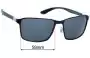 Sunglass Fix Verres de Remplacement pour Ray-Ban RB3721CH - 59mm Wide 