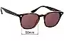 Sunglass Fix Replacement Lenses for Ray-Ban RB4258 - 50mm Wide 