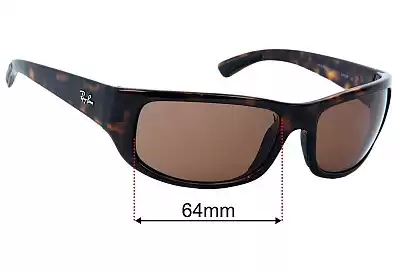 Ray-Ban RB4283-CH Ersatzlinsen 64mm wide 