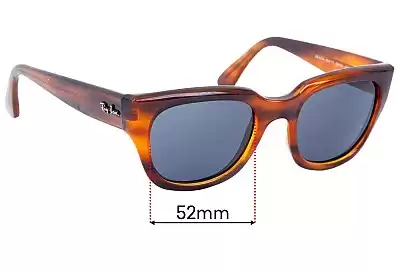 Ray-Ban RB4178 Ersatzgläser 52mm wide 