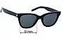 Sunglass Fix Replacement Lenses for Saint Laurent  SL 51 Small - 51mm Wide 