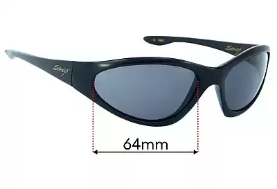 Serengeti Jordan Replacement Lenses 64mm wide 