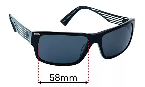 Smith Editor Replacement Lenses 58mm wide 