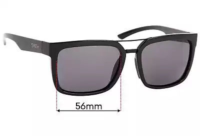 Smith Highwire Replacement Lenses 56mm wide 