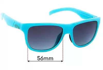 Smith Lowdown Slim Replacement Lenses 56mm wide 