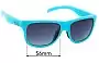 Sunglass Fix Replacement Lenses for Smith Lowdown Slim - 56mm Wide 