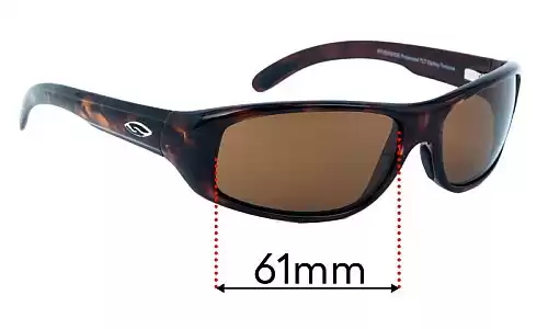 Smith Riverside Replacement Lenses 61mm wide 