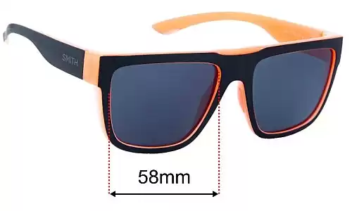 Smith The Comeback Replacement Lenses 58mm wide 