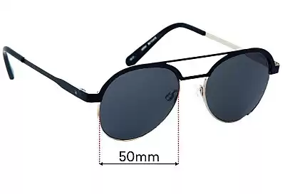 Specsavers Will.i.am W09V Replacement Lenses 50mm wide 