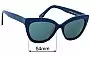 Sunglass Fix Replacement Lenses for Sunday Somewhere Pearl - 54mm Wide 