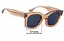 Sunglass Fix Replacement Lenses for Thierry Lasry Unicorny 864 - 51mm Wide 