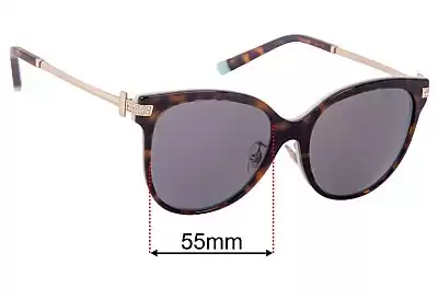 Tiffany & Co TF 4193-B-F Ersatzgläser 55mm wide 