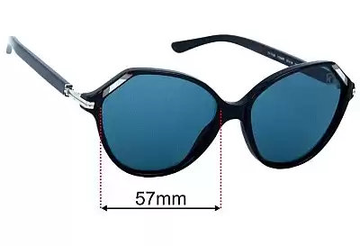 Tory Burch TY7138 Replacement Lenses 57mm wide 