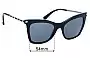 Sunglass Fix Replacement Lenses for Valentino VA4061 - 54mm Wide 