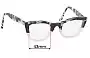 Sunglass Fix Replacement Lenses for Valley Ludwig JNR - 43mm Wide 