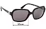 Sunglass Fix Replacement Lenses for Vogue VO2994-SB - 57mm Wide 