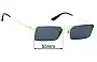 Sunglass Fix Replacement Lenses for Vogue VO4106-SM - 55mm Wide 