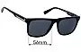 Sunglass Fix Replacement Lenses for Wayne Cooper Connery - 56mm Wide 