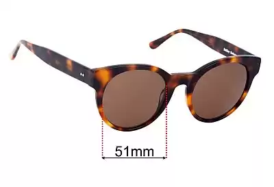 Bailey Nelson  Carole Replacement Lenses 51mm wide 