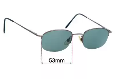 Calvin Klein 263 Lentes de Repuesto 53mm wide 