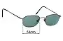 Sunglass Fix Ersatzgläser für Calvin Klein 263 - 53mm Wide 