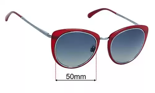 Chanel 4202 Replacement Lenses 50mm wide 