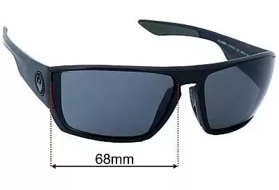 Dragon Cutback Replacement Lenses 68mm wide 