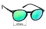 Sunglass Fix Replacement Lenses for Humps  Agent - 47mm Wide 