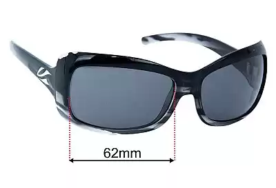 Kaenon Georgia Replacement Lenses 62mm wide 