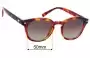 Sunglass Fix Replacement Lenses for Le Specs Conga - 50mm Wide 