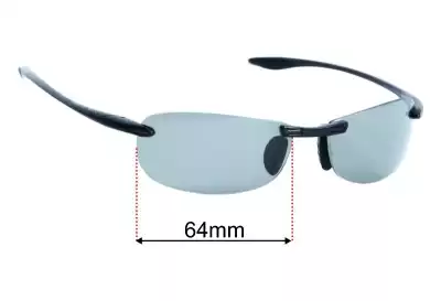 Maui Jim MJ905 Makaha - Rx Verres de Remplacement 64mm wide 