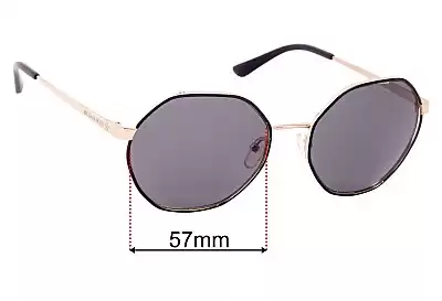 Michael Kors MK1072 Porto Replacement Lenses 57mm wide 