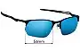 Sunglass Fix Replacement Lenses for Oakley Wire Tap 2.0 Rx OX5152 - 56mm Wide 