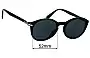 Sunglass Fix Ersatzgläser für Persol 3237-S - 52mm Wide 