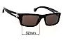 Sunglass Fix Replacement Lenses for Police Tribeca S1712 - 52mm Wide 