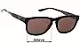 Sunglass Fix Verres de Remplacement pour Polo Polo PH 4053 - 54mm Wide 