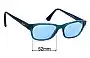 Sunglass Fix Verres de Remplacement pour Ralph Lauren RA 7093 - 52mm Wide 