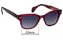 Sunglass Fix Replacement Lenses for Ray-Ban RB0880S-F - 53mm Wide 