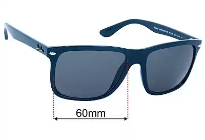 Ray-Ban RB4547 Boyfriend Two Ersatzgläser 60mm wide 