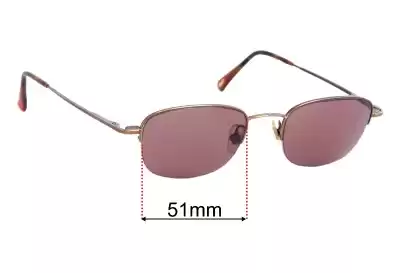 Ray-Ban RB6043 Ersatzgläser 51mm wide 