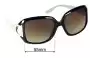 Sunglass Fix Replacement Lenses for Salvatore Ferragamo SF666S - 55mm Wide 