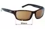 Sunglass Fix Replacement Lenses for Smith Copa - 57mm Wide 