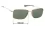 Sunglass Fix Replacement Lenses for Smith Turner - 59mm Wide 