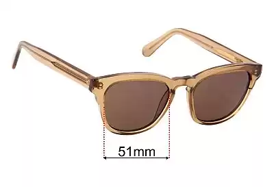 Yancey Harlow Replacement Lenses 51mm wide 