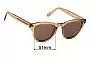 Sunglass Fix Replacement Lenses for Yancey Harlow - 51mm Wide 