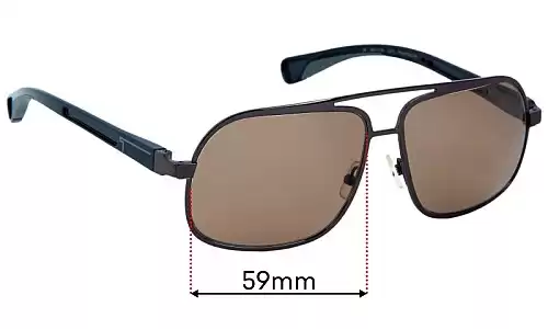 Zeiss Tumi Esplanade Replacement Lenses 59mm wide 