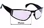 Sunglass Fix Lentes de Repuesto para Alain Mikli 3214 - 75mm Wide 