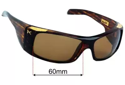 Anon Indee Replacement Lenses 60mm wide 