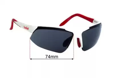 Bolle Breakaway Ersatzgläser 74mm wide 