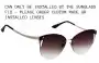Sunglass Fix Verres de Remplacement pour Bvlgari 6110 - 63mm Wide 